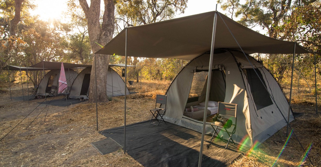 Safari in campeggio in Uganda